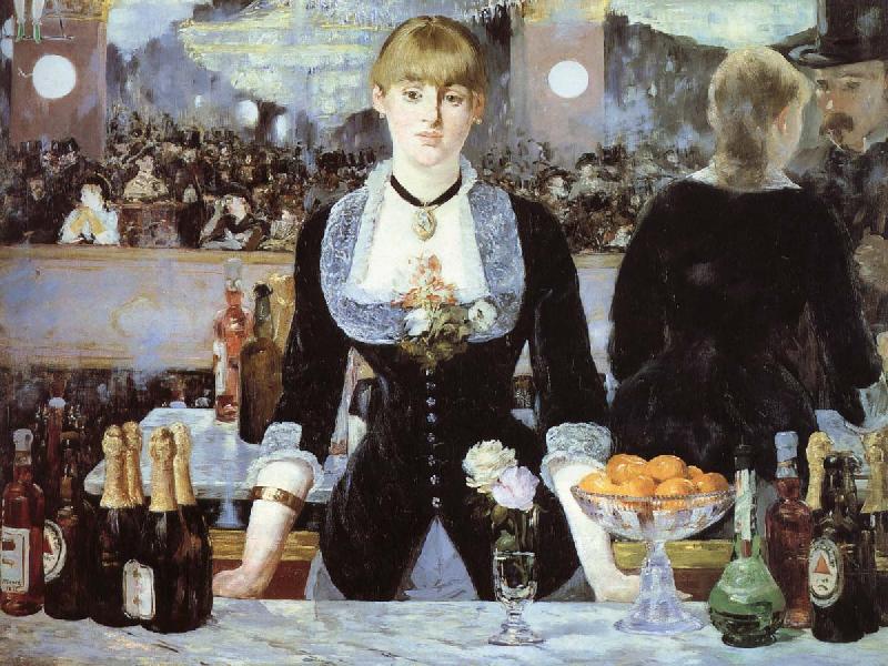Edouard Manet Welfare - Bergeron Seoul Bar Sweden oil painting art